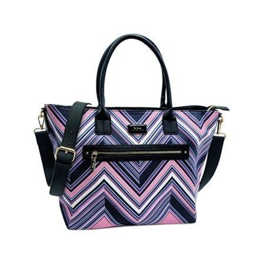 #104 Trina Turk Graphic Tote - Placed V